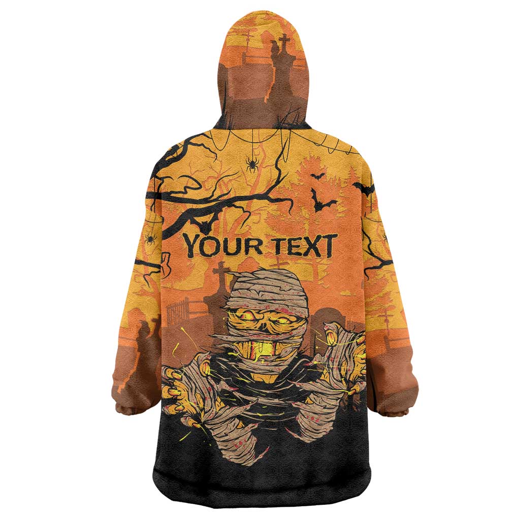 Personalized Halloween Egypt Mummy Wearable Blanket Hoodie Trick or Treat - Wonder Print Shop