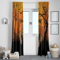 Halloween Egypt Mummy Window Curtain Trick or Treat - Wonder Print Shop