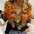 Personalized Halloween Egypt Mummy Women Casual Shirt Trick or Treat - Wonder Print Shop