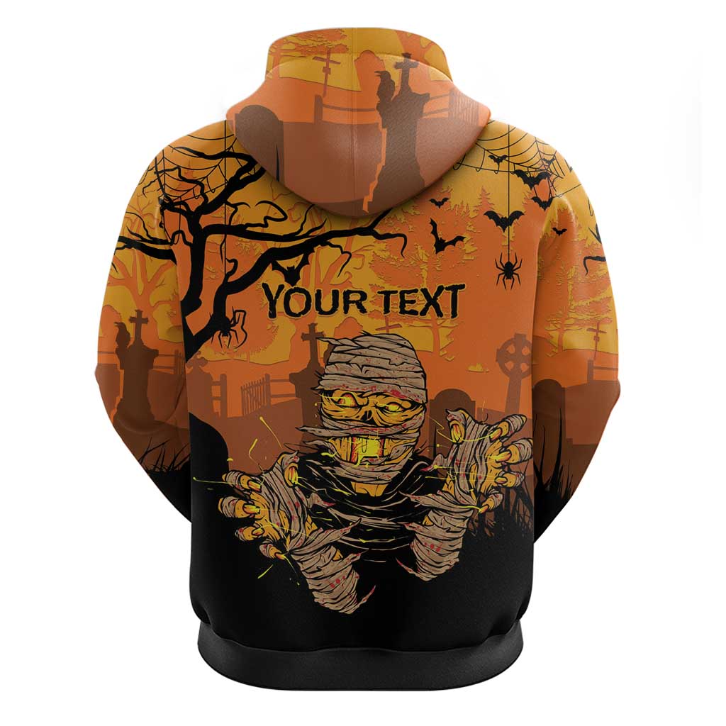 Personalized Halloween Egypt Mummy Zip Hoodie Trick or Treat - Wonder Print Shop