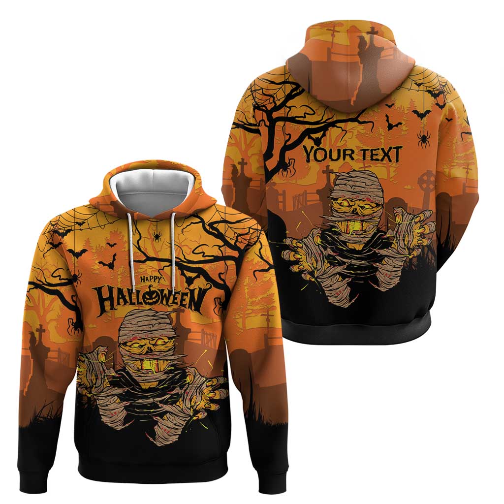 Personalized Halloween Egypt Mummy Zip Hoodie Trick or Treat - Wonder Print Shop