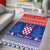 Croatia Christmas Area Rug Coat Of Arms Sretan Bozic - Wonder Print Shop