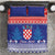 Croatia Christmas Bedding Set Coat Of Arms Sretan Bozic - Wonder Print Shop