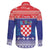 Croatia Christmas Family Matching Summer Maxi Dress and Hawaiian Shirt Coat Of Arms Sretan Bozic - Wonder Print Shop