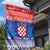 Croatia Christmas Garden Flag Coat Of Arms Sretan Bozic - Wonder Print Shop