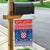 Croatia Christmas Garden Flag Coat Of Arms Sretan Bozic - Wonder Print Shop