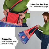 Croatia Christmas Grocery Bag Coat Of Arms Sretan Bozic