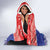 Croatia Christmas Hooded Blanket Coat Of Arms Sretan Bozic