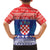 Croatia Christmas Kid Hawaiian Shirt Coat Of Arms Sretan Bozic - Wonder Print Shop