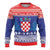 Croatia Christmas Ugly Christmas Sweater Coat Of Arms Sretan Bozic - Wonder Print Shop