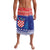 Croatia Christmas Lavalava Coat Of Arms Sretan Bozic - Wonder Print Shop