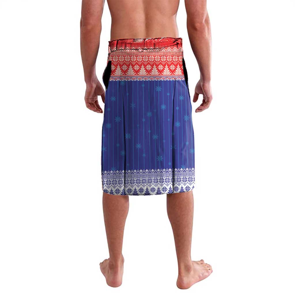 Croatia Christmas Lavalava Coat Of Arms Sretan Bozic - Wonder Print Shop