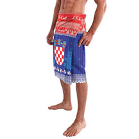 Croatia Christmas Lavalava Coat Of Arms Sretan Bozic - Wonder Print Shop