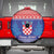 Croatia Christmas Spare Tire Cover Coat Of Arms Sretan Bozic - Wonder Print Shop
