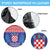 Croatia Christmas Spare Tire Cover Coat Of Arms Sretan Bozic - Wonder Print Shop
