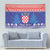 Croatia Christmas Tapestry Coat Of Arms Sretan Bozic - Wonder Print Shop