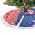 Croatia Christmas Tree Skirt Coat Of Arms Sretan Bozic - Wonder Print Shop