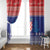 Croatia Christmas Window Curtain Coat Of Arms Sretan Bozic - Wonder Print Shop