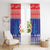 Croatia Christmas Window Curtain Coat Of Arms Sretan Bozic - Wonder Print Shop