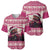 Croatia Christmas Baseball Jersey Pine Marten Playing Violin - Dark Pink Color - Wonder Print Shop