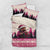 Croatia Christmas Bedding Set Pine Marten Playing Violin - Dark Pink Color - Wonder Print Shop