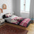 Croatia Christmas Bedding Set Pine Marten Playing Violin - Dark Pink Color - Wonder Print Shop