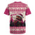 Croatia Christmas Rugby Jersey Pine Marten Playing Violin - Dark Pink Color - Wonder Print Shop