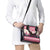 Croatia Christmas Shoulder Handbag Pine Marten Playing Violin - Dark Pink Color