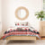 Croatia Christmas Bedding Set Pine Marten Playing Violin - Red Color - Wonder Print Shop