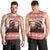 Croatia Christmas Men Tank Top Pine Marten Playing Violin - Red Color - Wonder Print Shop