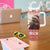 Croatia Christmas Tumbler With Handle Pine Marten Playing Violin - Red Color - Wonder Print Shop