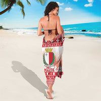 Malta Christmas Sarong Coat Of Arms il-Milied it-Tajjeb - Wonder Print Shop