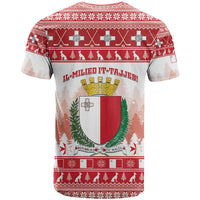 Malta Christmas T Shirt Coat Of Arms il-Milied it-Tajjeb - Wonder Print Shop
