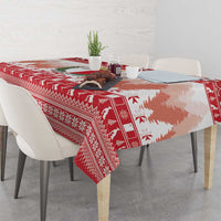 Malta Christmas Tablecloth Coat Of Arms il-Milied it-Tajjeb - Wonder Print Shop