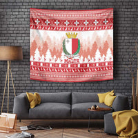 Malta Christmas Tapestry Coat Of Arms il-Milied it-Tajjeb - Wonder Print Shop