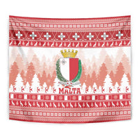 Malta Christmas Tapestry Coat Of Arms il-Milied it-Tajjeb - Wonder Print Shop