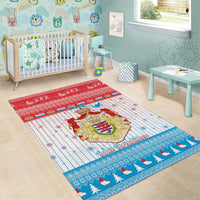 Luxembourg Christmas Area Rug Coat Of Arms Schei Chreschtdeeg - Wonder Print Shop