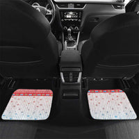 Luxembourg Christmas Car Mats Coat Of Arms Schei Chreschtdeeg - Wonder Print Shop