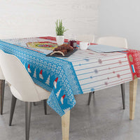 Luxembourg Christmas Tablecloth Coat Of Arms Schei Chreschtdeeg - Wonder Print Shop