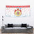 Luxembourg Christmas Tapestry Coat Of Arms Schei Chreschtdeeg - Wonder Print Shop