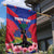 Personalised Haiti Independence Day Garden Flag Neg Marron Flag Map - Wonder Print Shop