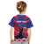 Personalised Haiti Independence Day Kid T Shirt Neg Marron Flag Map - Wonder Print Shop