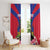 Personalised Haiti Independence Day Window Curtain Neg Marron Flag Map - Wonder Print Shop