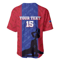 Custom Haiti Football Baseball Jersey Go Les Grenadiers - Wonder Print Shop