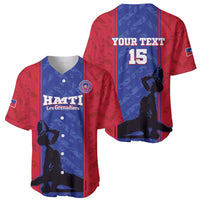 Custom Haiti Football Baseball Jersey Go Les Grenadiers - Wonder Print Shop
