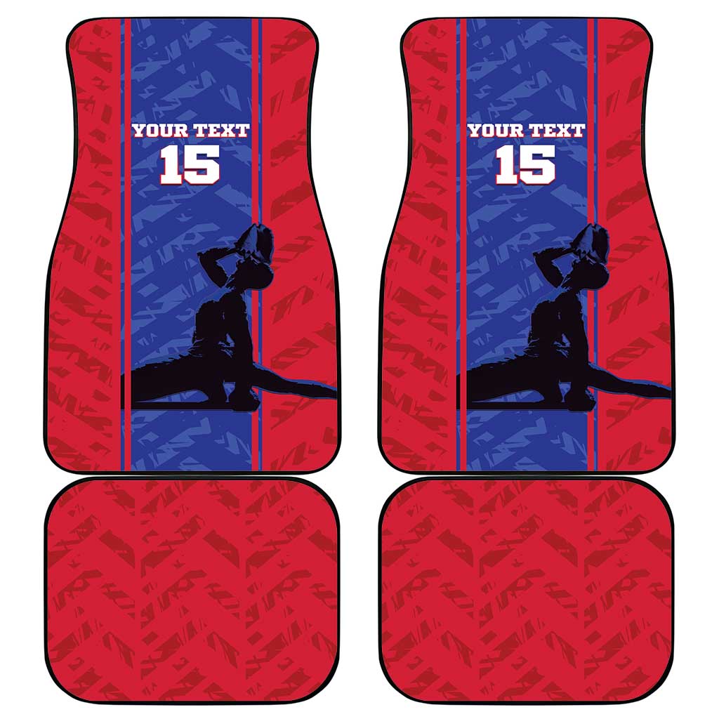 Custom Haiti Football Car Mats Go Les Grenadiers - Wonder Print Shop