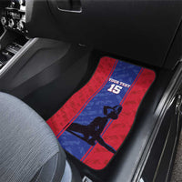 Custom Haiti Football Car Mats Go Les Grenadiers - Wonder Print Shop