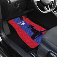Custom Haiti Football Car Mats Go Les Grenadiers - Wonder Print Shop