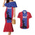 Custom Haiti Football Couples Matching Mermaid Dress and Hawaiian Shirt Go Les Grenadiers - Wonder Print Shop