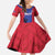 Custom Haiti Football Family Matching Short Sleeve Bodycon Dress and Hawaiian Shirt Go Les Grenadiers - Wonder Print Shop